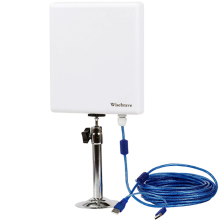 wisebrave 大功率USB无线网卡 台式机WiFi信号增强的可靠选择